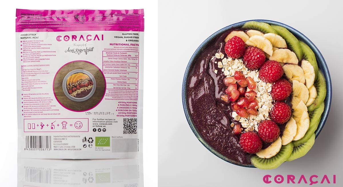 açai pulpa congelada Coraçai
