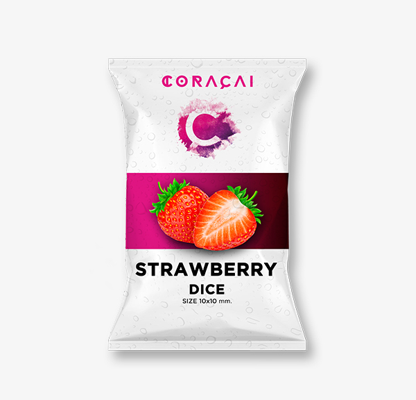 strawberry dice