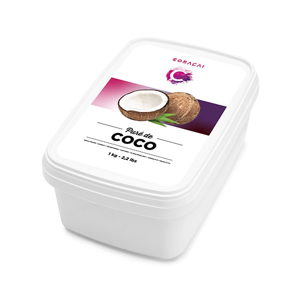 pure fruta coco coracai